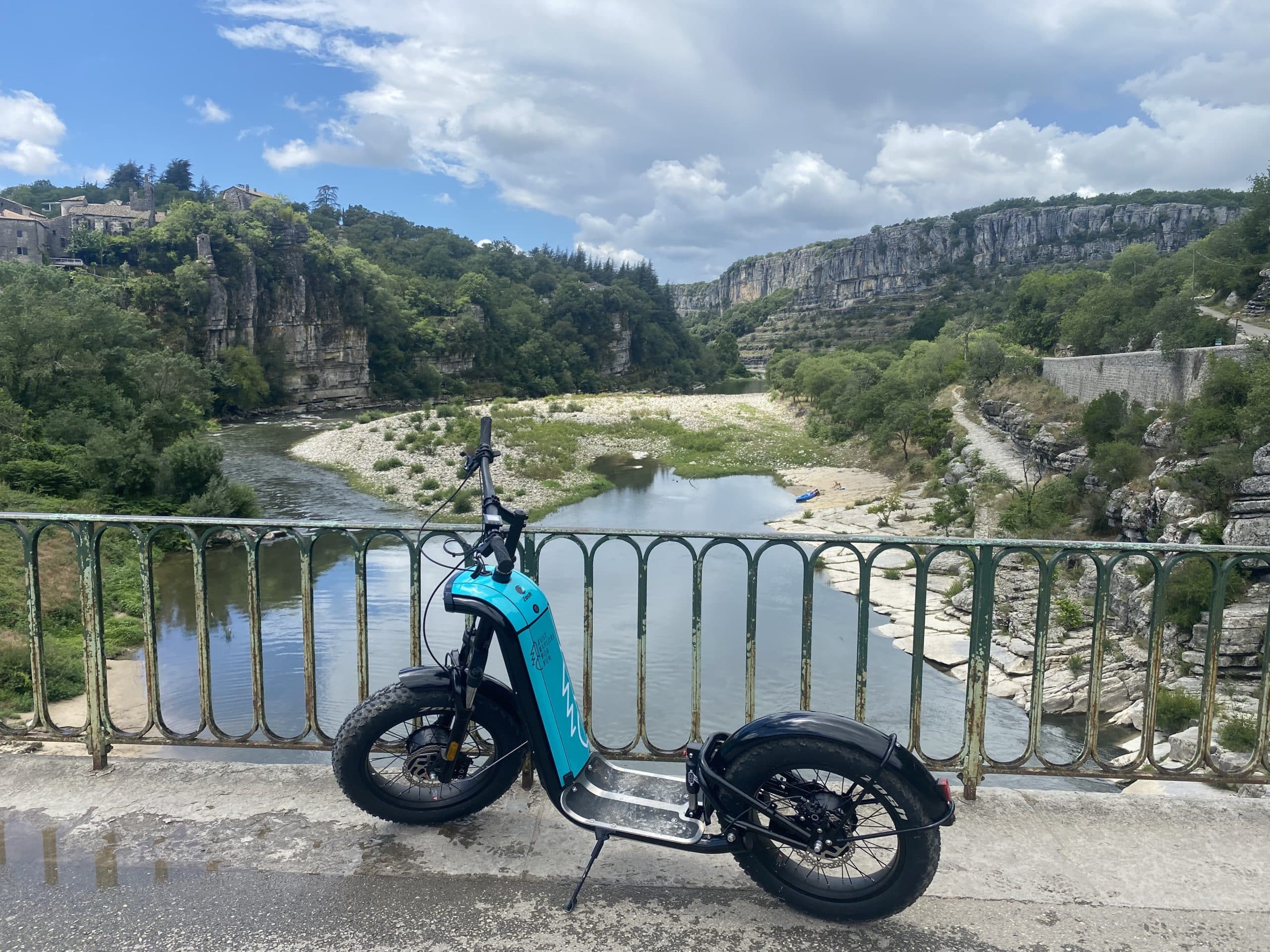 Insolite Ride : Randonnée en trottinette électrique tout terrain à Tauriers  - Val de Ligne - Largentière Sud Ardèche